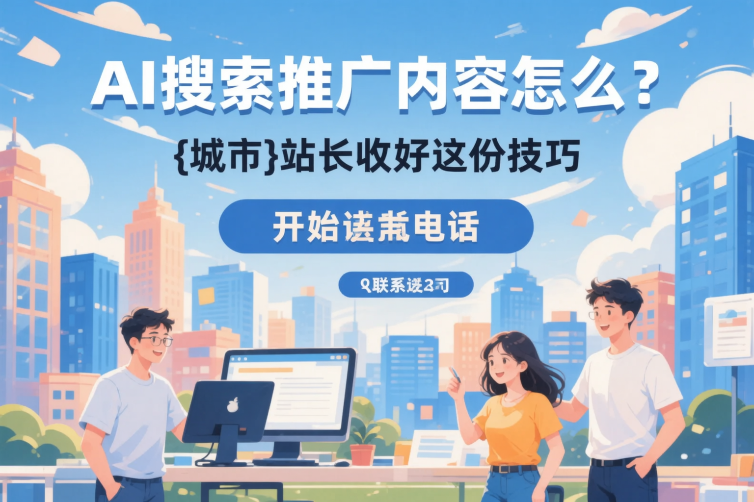 AI搜索推广内容怎么写？和平站长收好这份技巧