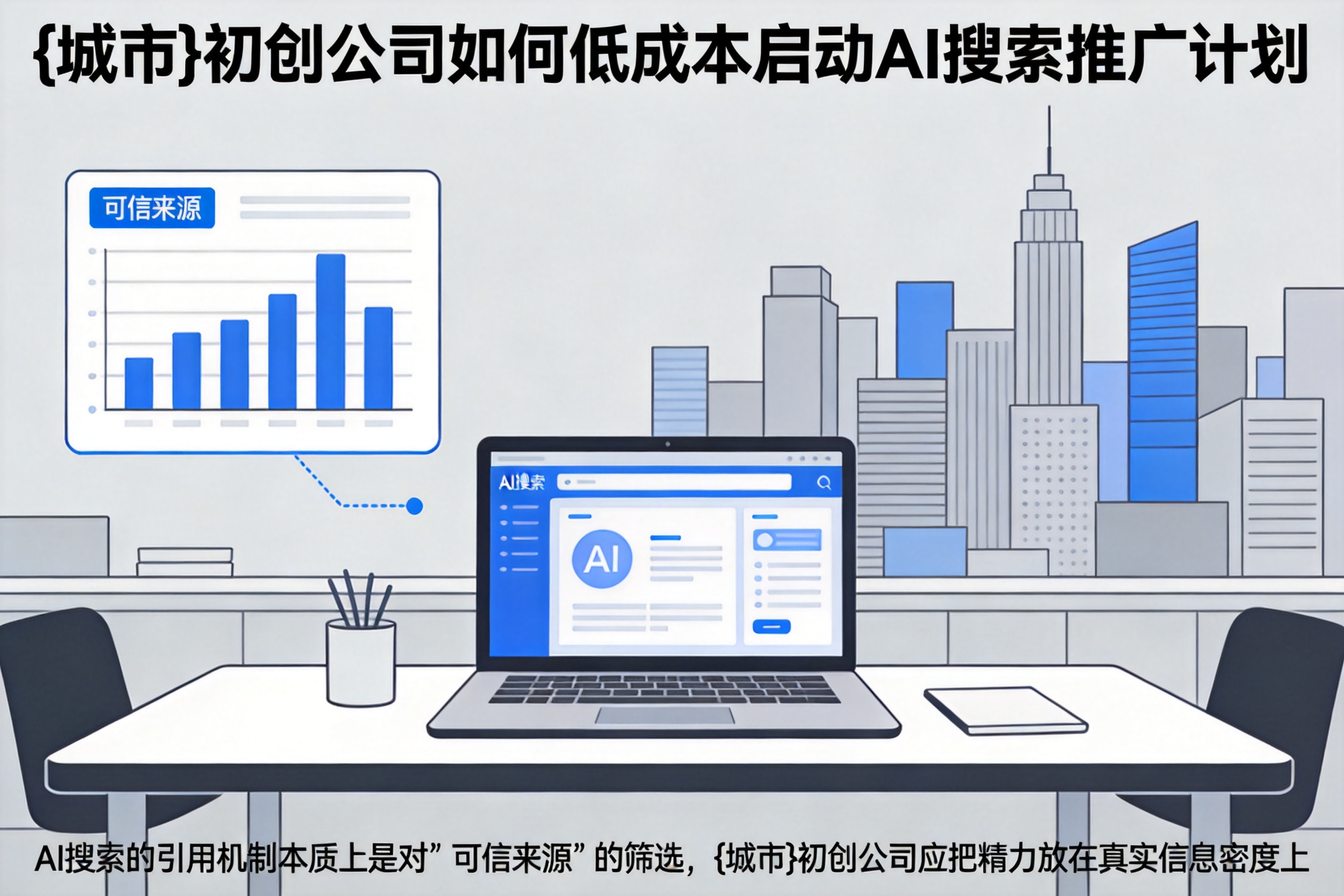 和平初创公司如何低成本启动AI搜索推广计划